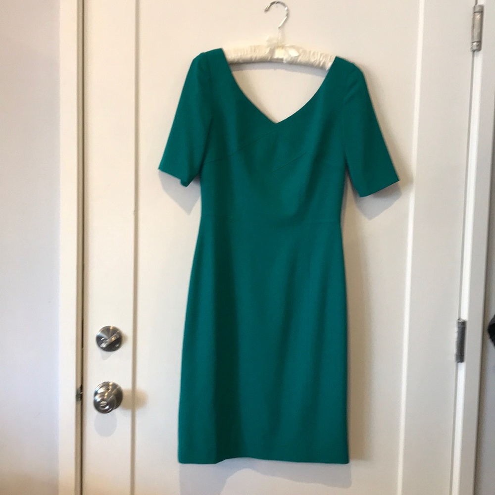 Emerald Green Tahari Dress!